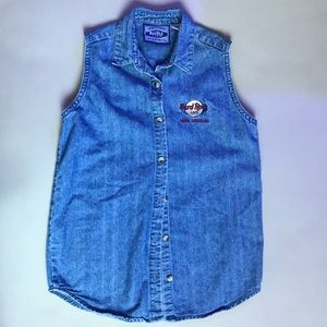 Women’s Hard Rock denim shirt